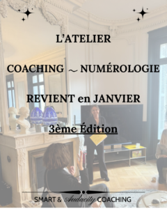 ATELIER COACHING NUMÉROLOGIE _ Vibration personnelle - année universelle - année personnelle - feuille de rouge - leviers d'évolutions - opportunités - défis